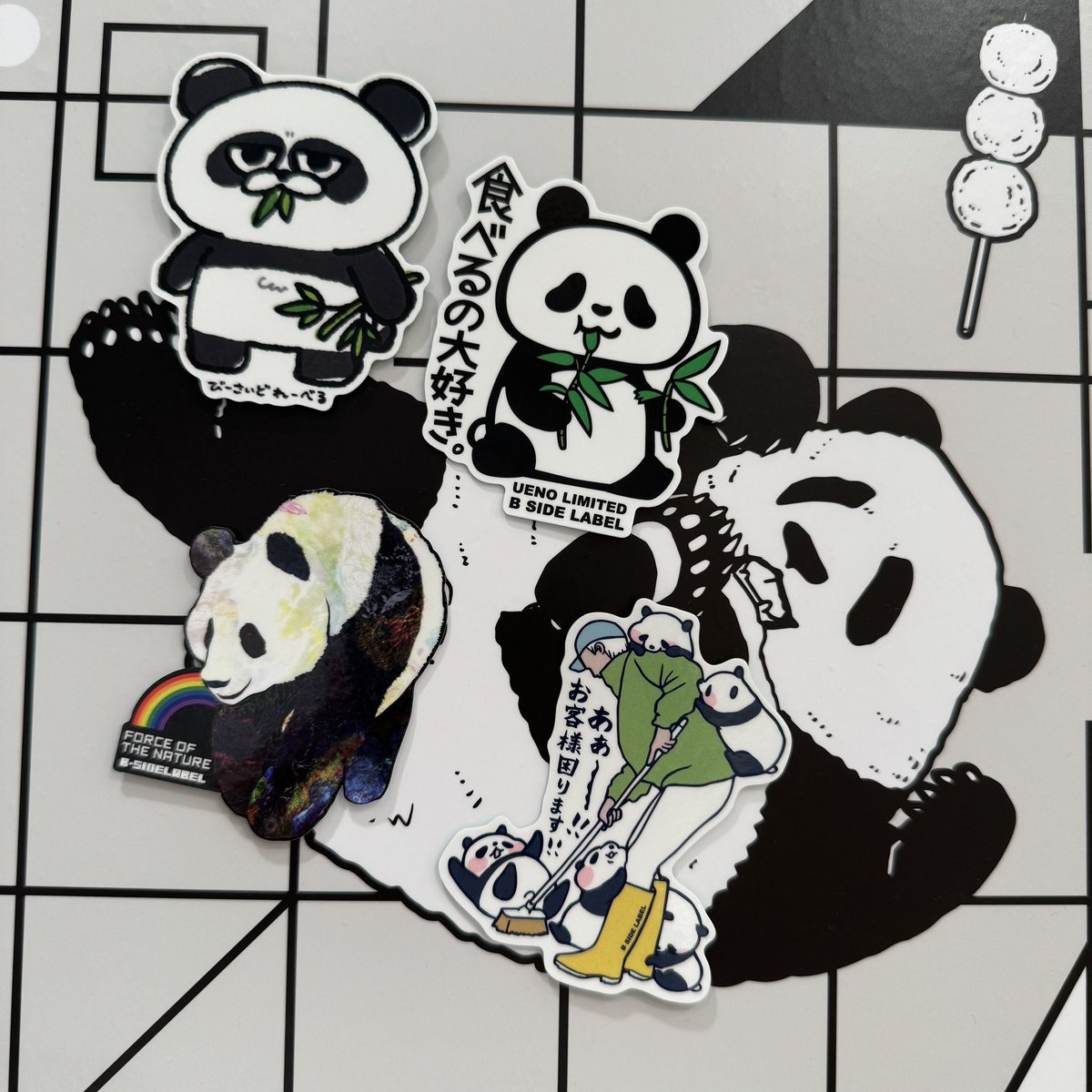 【製作者サイン色紙付き】テディベア パンダ 5体限定 エスコール ノンバス 製作者サイン色紙付き】テディベア パンダ 5体限定 エスコール ノンバス