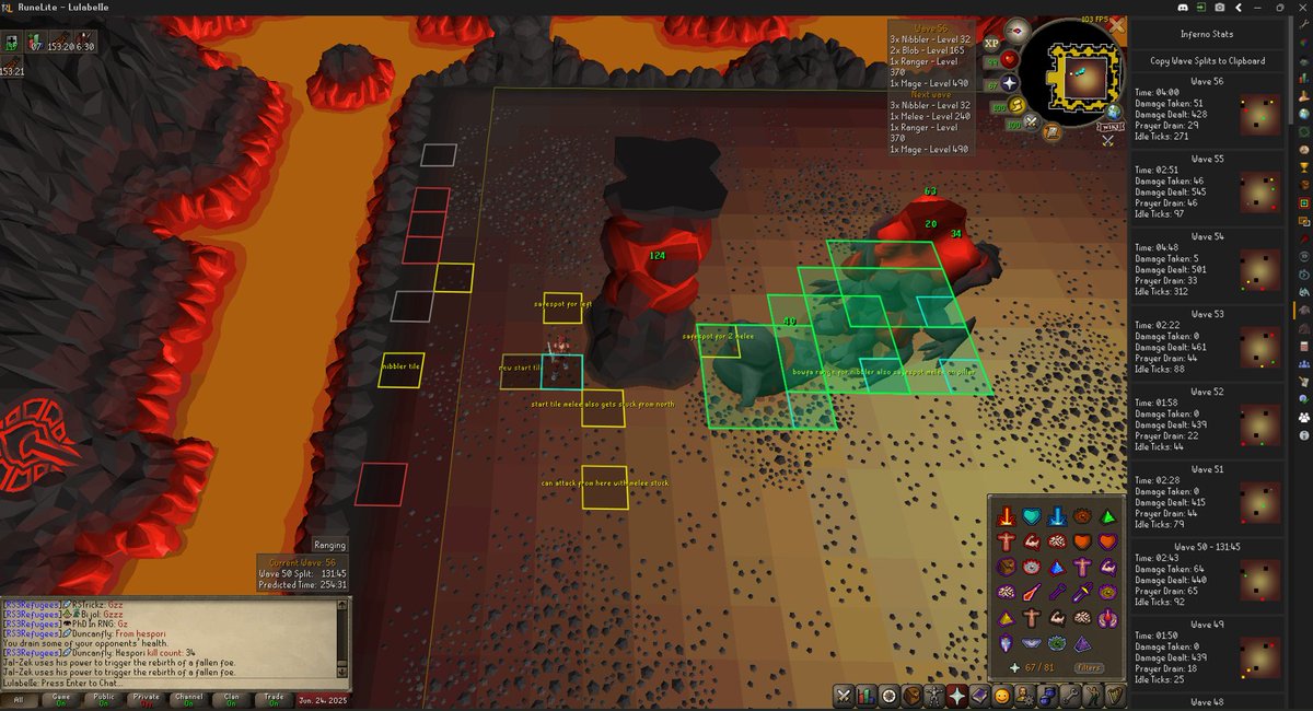 Inferno going well