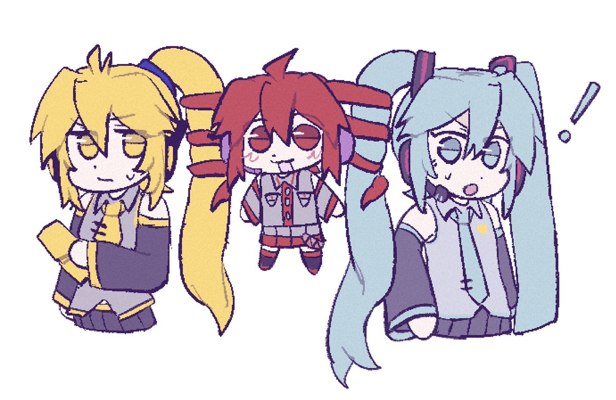 lodddd__'s tweet photo. #亞北ネル #初音ミク #重音テト https://t.co/61PVgQmyI8