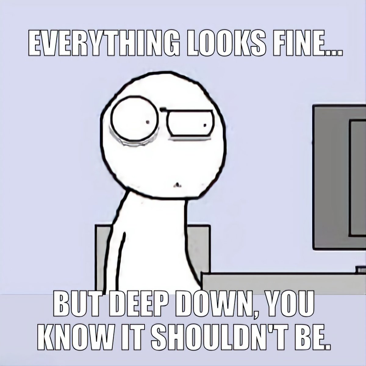 GithubProjects's tweet photo. When the code runs… but you don’t know why. https://t.co/LCISO9hmup