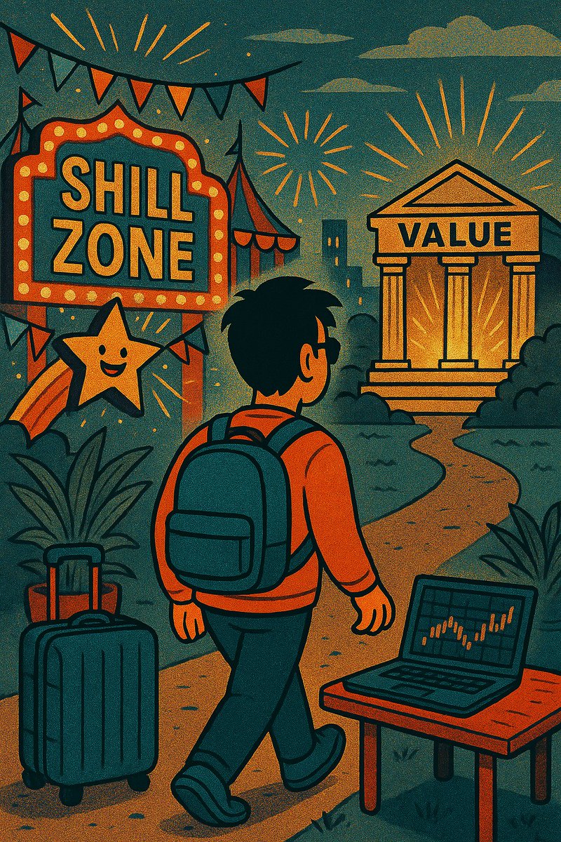 chillwithsubham's tweet image. Don’t let hype steal your focus.

The quiet plays usually print the loudest returns.

#CryptoMindset #WAGMI #Web3Thoughts