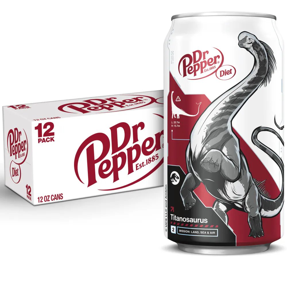 Just got told I look like a diet Dr. Pepper can. . .