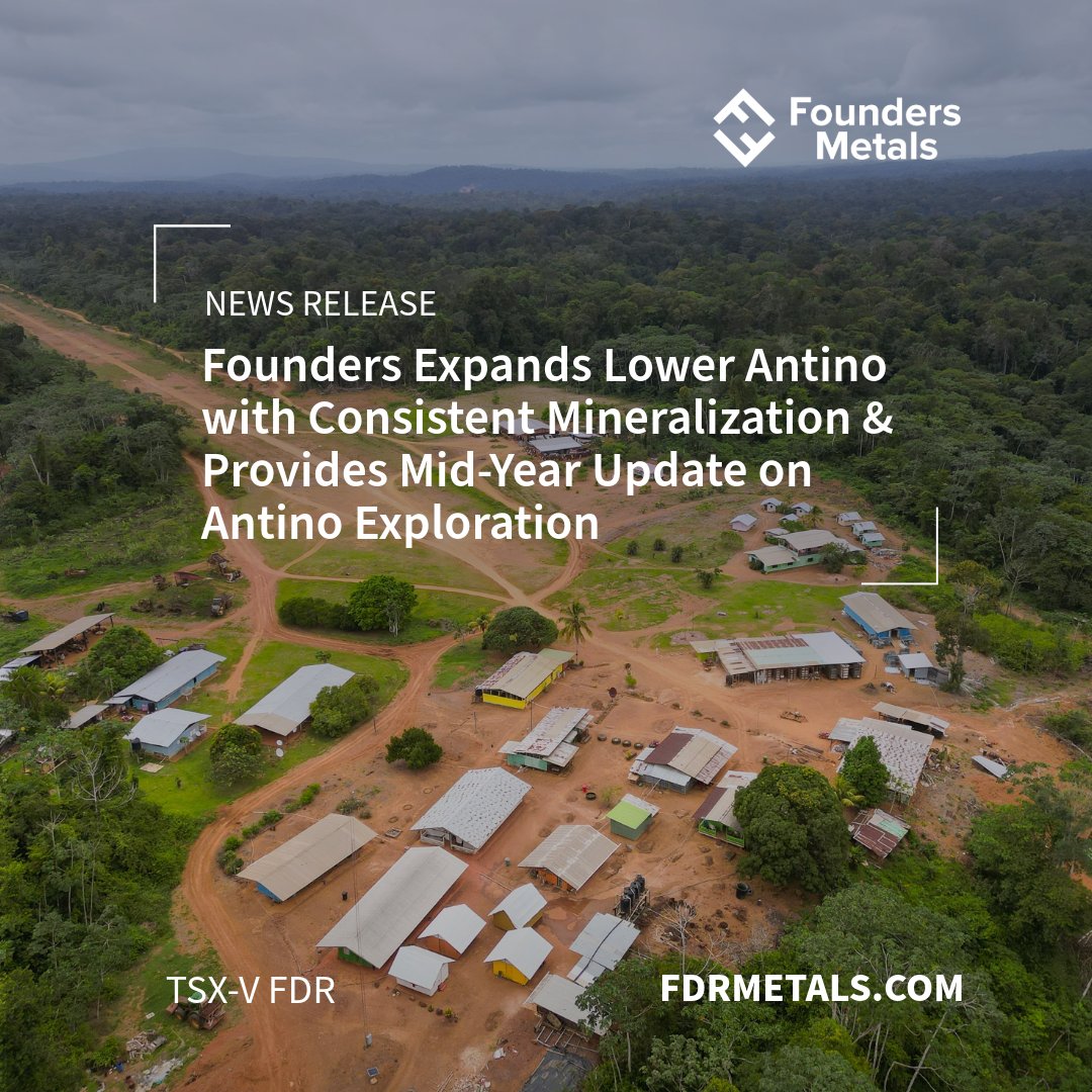 We are pleased to share a major exploration update from our Antino Gold Project – covering Lower Antino, Lawa, Da Vinci &amp; Van Gogh

Fully funded 60,000m drill program underway in 2025
Lower Antino drilling expansion – 700m+ strike with strong gold intervals
Lawa’s 8km structural