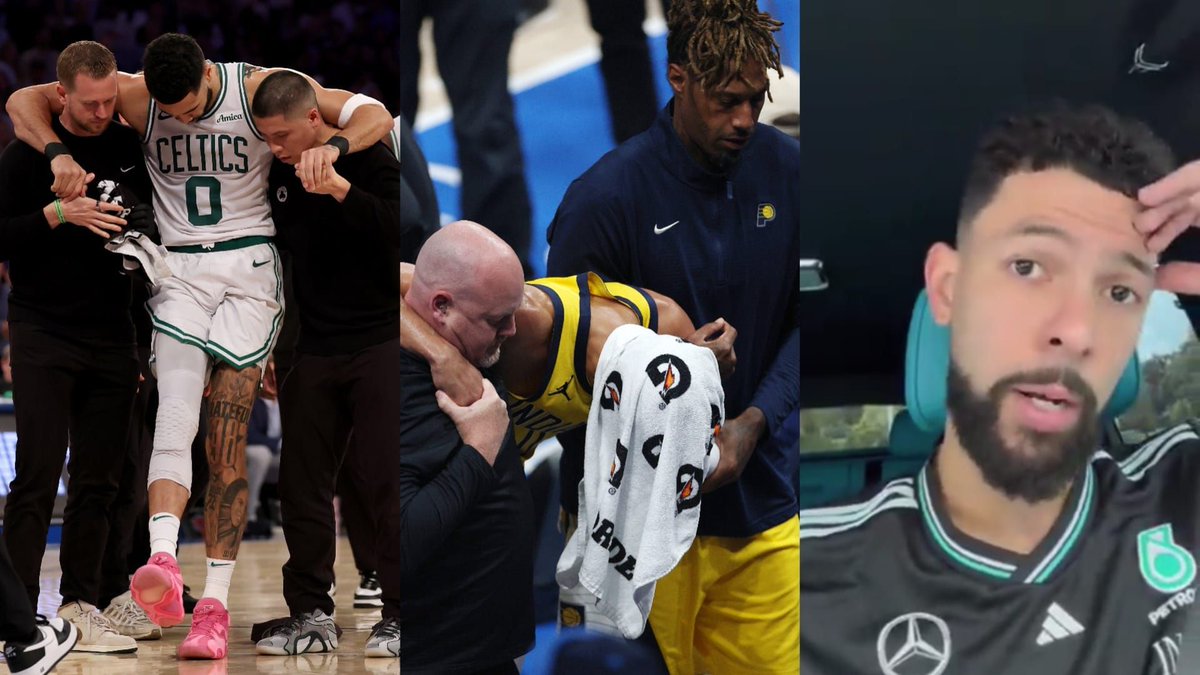 ComplexSports's tweet image. Another Achilles injury hits the NBA—Tyrese Haliburton is the seventh player this season. Austin Rivers says the league needs to "adjust something." What’s driving this alarming trend? Read more: complex.com/sports/a/jose-…