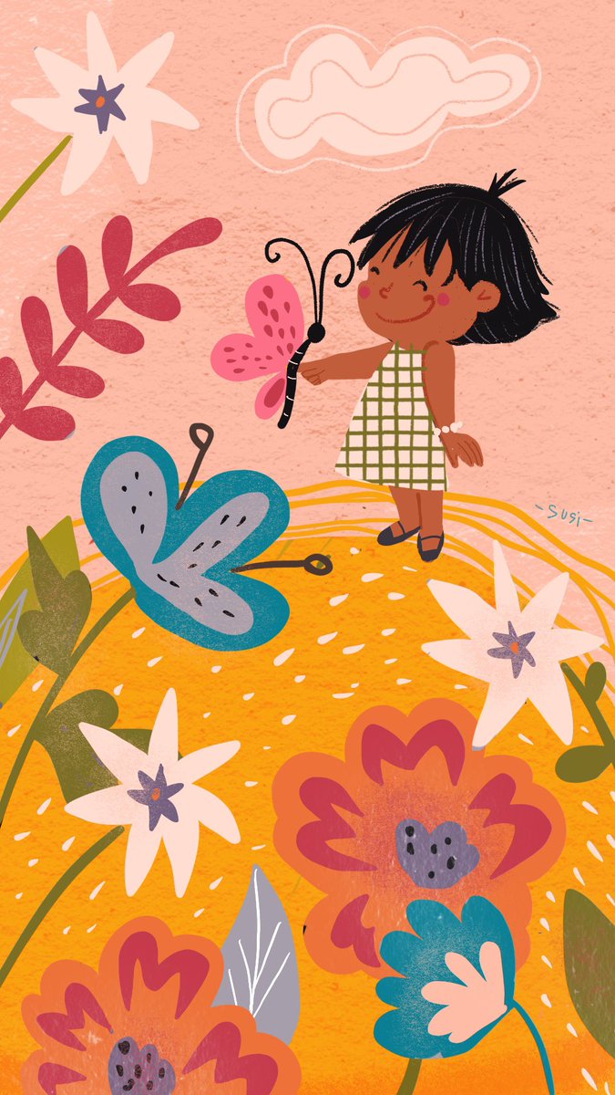 susischaeferart's tweet image. A little burst of #summer vibes.
#illustrator #art #kidlitart #picturebooks