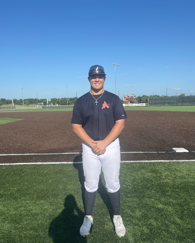 Five Tool Collegiate (@fivetoolcollege) on Twitter photo F: <a href="/arlingtonas1988/">Arlington A's Baseball</a> 5, Lonestar Kraken 3
PoG: <a href="/simonelli_jt/">JT Simonelli</a> 2-3, HR, 2 RBI, R
Pitcher: <a href="/CarrollLebouef/">Carroll LeBouef</a> 3 IP, 5K, 4H, ER, 0 BB
Notable: <a href="/SamThomason2023/">Sam Thomason</a> 3 IP, 4K, H, 0R F: <a href="/arlingtonas1988/">Arlington A's Baseball</a> 5, Lonestar Kraken 3
PoG: <a href="/simonelli_jt/">JT Simonelli</a> 2-3, HR, 2 RBI, R
Pitcher: <a href="/CarrollLebouef/">Carroll LeBouef</a> 3 IP, 5K, 4H, ER, 0 BB
Notable: <a href="/SamThomason2023/">Sam Thomason</a> 3 IP, 4K, H, 0R