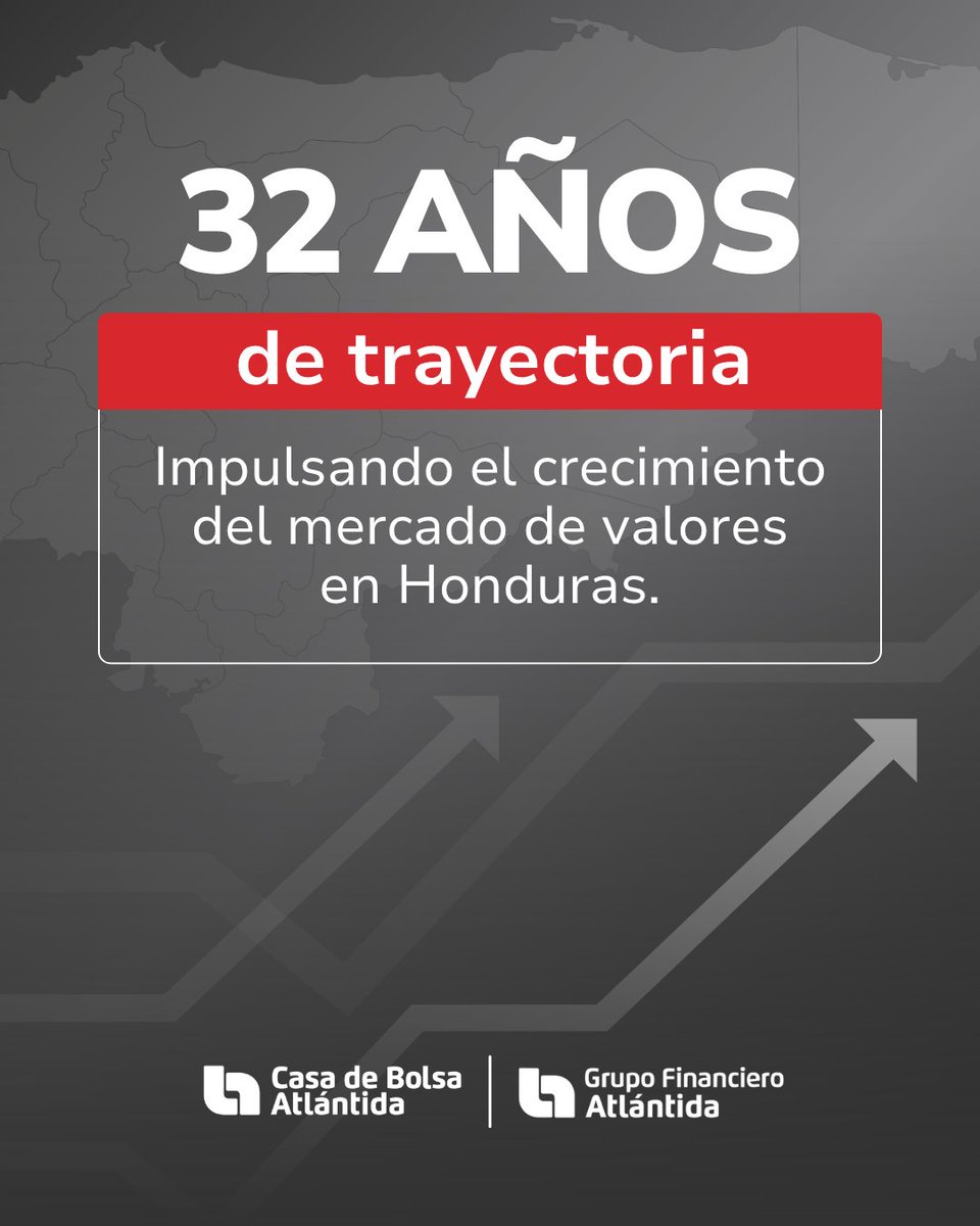 32 años de trayectoria consolidan a #CasadeBolsaAtlántida como referente del mercado de valores en Honduras, conectando inversionistas y proyectos que dinamizan la economía nacional.
#LiderazgoFinanciero #GrupoFinancieroAtlántida