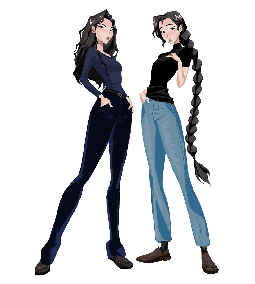 joune5064's tweet image. Some early concepts for Sunlight Sisters 🌼
Celine’s legendary idol group before there was Rumi's, with Rumi's mother as one of the members #KPOPDEMONHUNTERS