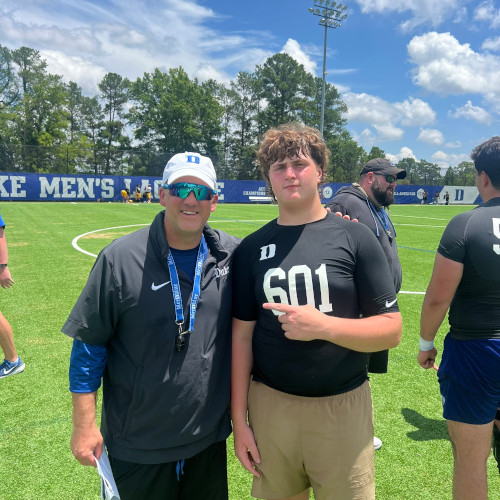Henry Hamilton (@henryh_778) on Twitter photo Thanks <a href="/sixstarfootball/">Six Star Football | PLUS+</a> for the write up! Sophomore season is going to be a movie!
<a href="/TrenchesElite/">Trenches Elite OL/DL Training</a> <a href="/lrk3/">Lawrence Keys</a> <a href="/919recruits/">919recruits</a> <a href="/nchssportspage/">NC HIGHSCHOOL SPORTS PAGE</a> <a href="/nrcafootball/">NRCA Football</a> <a href="/FeedStrength/">TheStrengthFeed</a>
DUKE PROSPECT CAMP COVERAGE | A look at some of the top OL talents that shined
🔥A look at top speed and hands Thanks <a href="/sixstarfootball/">Six Star Football | PLUS+</a> for the write up! Sophomore season is going to be a movie!
<a href="/TrenchesElite/">Trenches Elite OL/DL Training</a> <a href="/lrk3/">Lawrence Keys</a> <a href="/919recruits/">919recruits</a> <a href="/nchssportspage/">NC HIGHSCHOOL SPORTS PAGE</a> <a href="/nrcafootball/">NRCA Football</a> <a href="/FeedStrength/">TheStrengthFeed</a>
DUKE PROSPECT CAMP COVERAGE | A look at some of the top OL talents that shined
🔥A look at top speed and hands