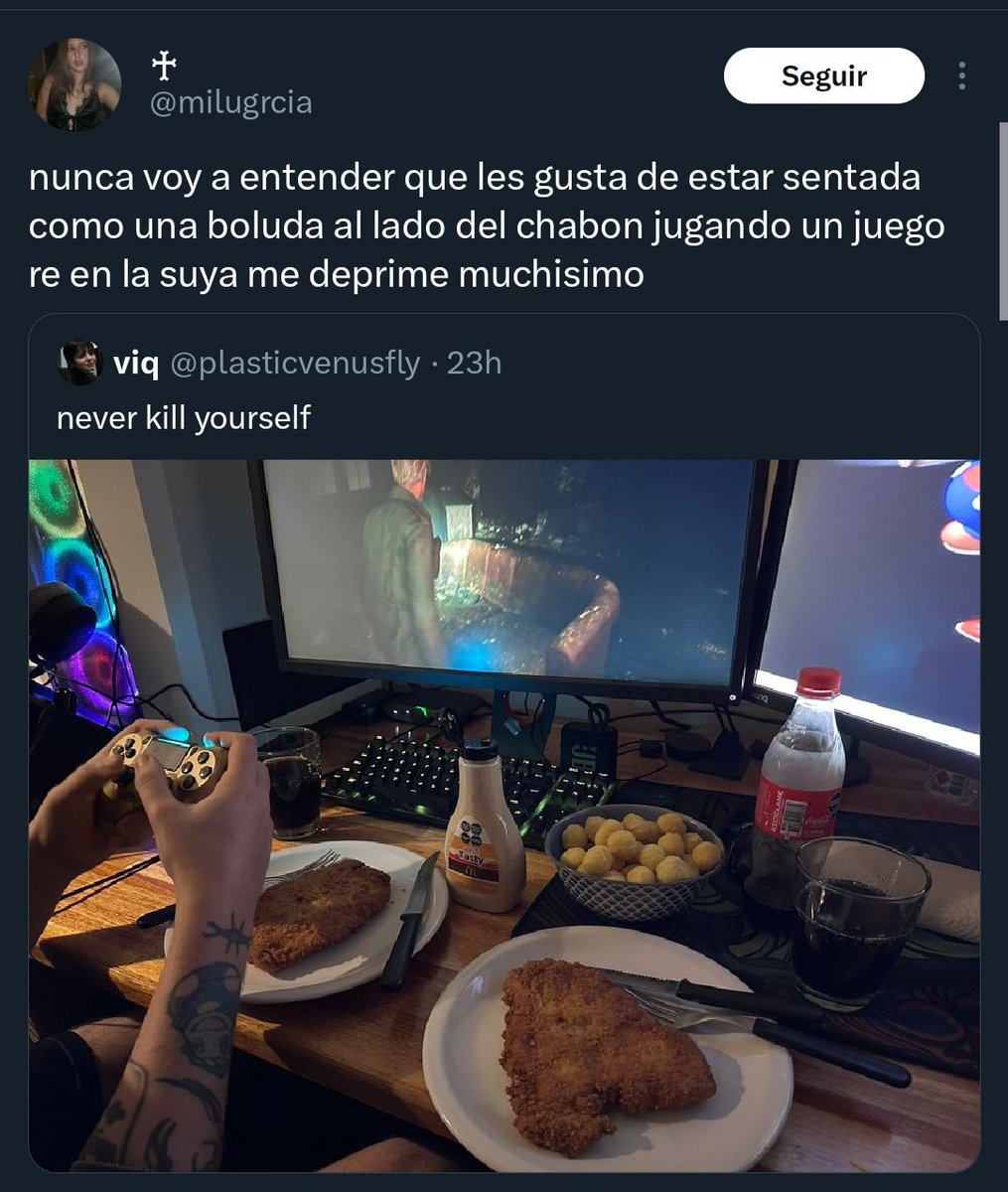 Esta boluda no sabe nada del goce