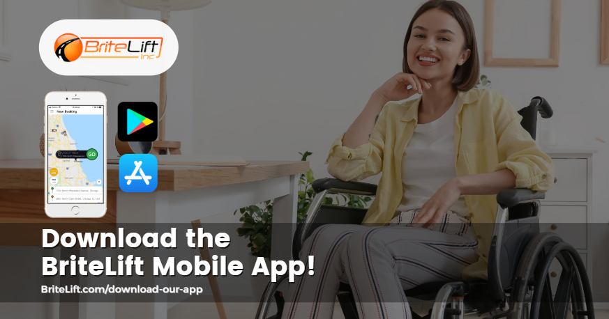 BriteLift's tweet photo. Wherever you need to go, the BriteLift app makes it easier than ever to get there with comfort and care.

Google Play: https://t.co/bSafLnniZ1    
App Store: https://t.co/J8q7Ug0j8Y   

#WheelchairTransportation #WheelchairFriendly #AccessibleTransportation #Wheelchair #NEMT https://t.co/BdMtCM7M5D