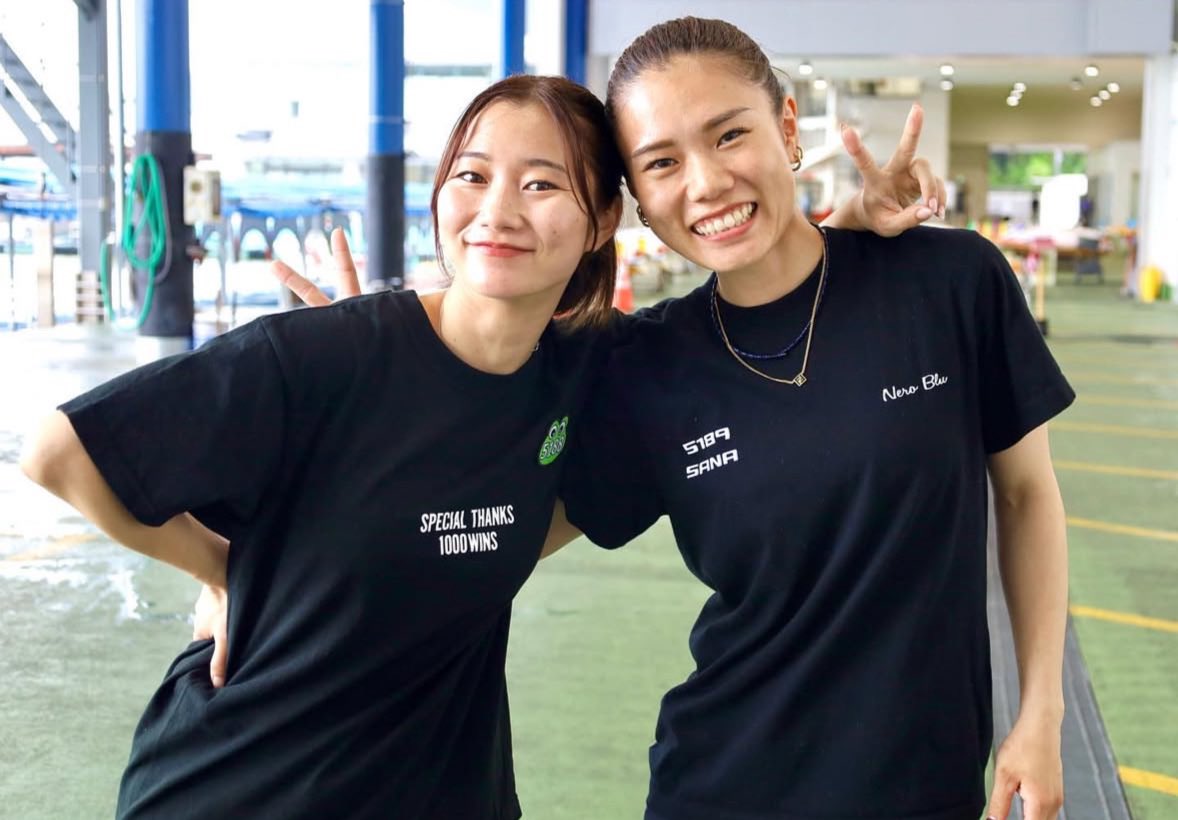 ボートレース5188 武井莉里佳選手サイン入りプロペラ 現地】かわいい笑顔の水神祭・武井莉里佳選手【ボートレース尼崎