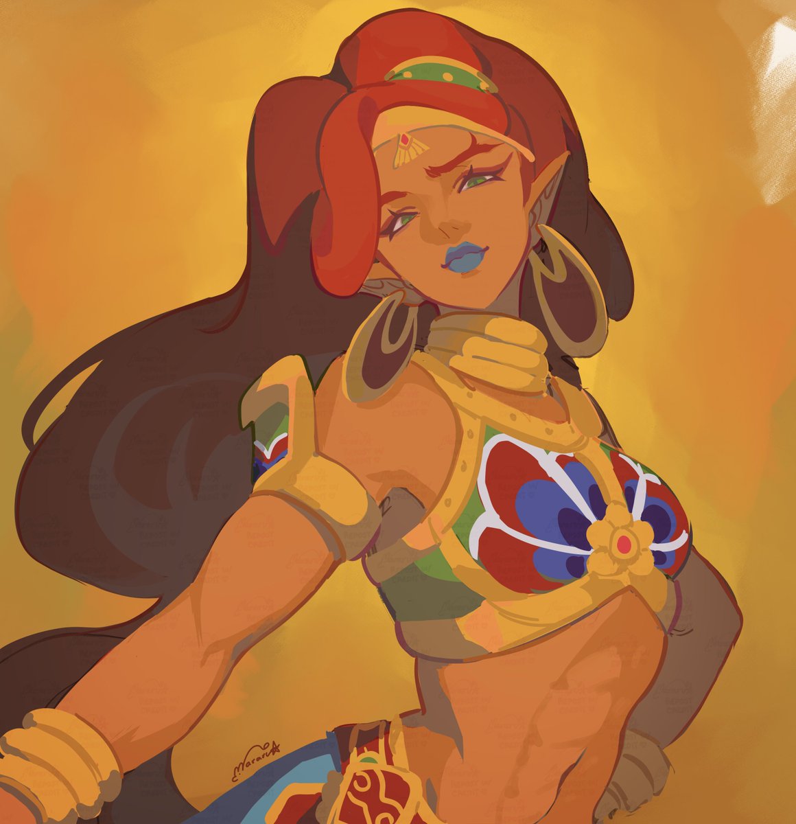 I just wanted to draw her #botw