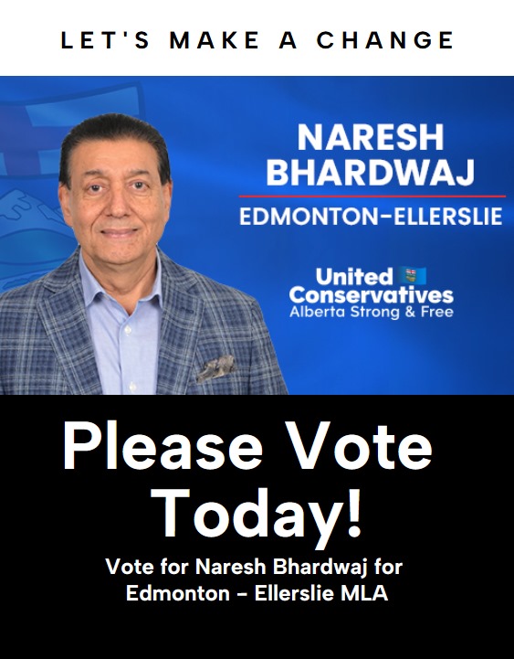 Naresh Bhardwaj (@nbhardwaj59) on Twitter photo Only 2 hours until the polls close! If you haven't voted yet today go now! Click here to find your voting location: map.elections.ab.ca
<a href="/Alberta_UCP/">United Conservative Party of Alberta</a> #Yeg #abpoli #ableg #UCP #Ellerslie #VoteNow Only 2 hours until the polls close! If you haven't voted yet today go now! Click here to find your voting location: map.elections.ab.ca
<a href="/Alberta_UCP/">United Conservative Party of Alberta</a> #Yeg #abpoli #ableg #UCP #Ellerslie #VoteNow