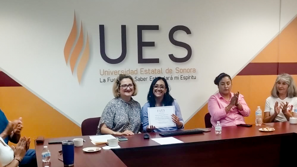 📚 Con liderazgo de la rectora @PatyPatiñoF, la <a href="/UES_MX/">Universidad Estatal de Sonora (UES)</a> impulsa la equidad y el respeto. Personal de todas las Unidades participó en una capacitación sobre Igualdad de Género, Lenguaje Incluyente y Derechos Humanos.

<a href="/SeMujeresSon/">Secretaría de las Mujeres de Sonora</a>
#ÉticaUES #SomosBerrendos #SomosBerrendas