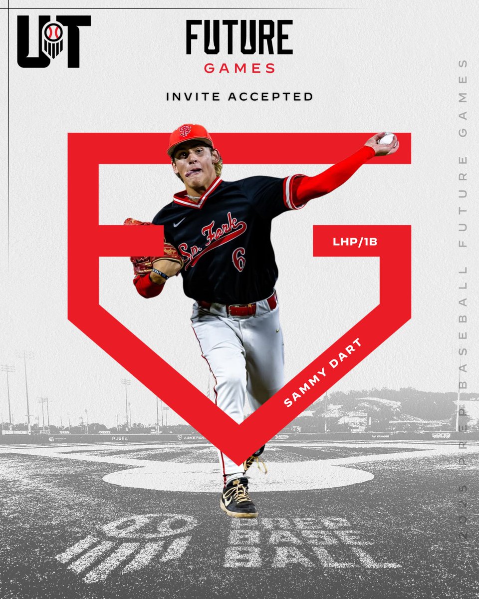 Prep Baseball Utah (@prepbaseballut) on Twitter photo ๐๐๐๐๐ฟ๐ฒ ๐๐ฎ๐บ๐ฒ๐ ๐๐ป๐๐ถ๐๐ฒ ๐๐ฐ๐ฐ๐ฒ๐ฝ๐๐ฒ๐ฑ: ๐ฆ๐ฎ๐บ๐บ๐ ๐๐ฎ๐ฟ๐
'27 LHP/1B Sammy Dart (@SammyDart6) has accepted his invite to the top uncommitted event in the country... the 2025 Future Games at <a href="/LakePointSports/">LakePoint Sports</a>. #BeSeen
Excited to have one of the top 27's in Utah. ๐๐๐๐๐ฟ๐ฒ ๐๐ฎ๐บ๐ฒ๐ ๐๐ป๐๐ถ๐๐ฒ ๐๐ฐ๐ฐ๐ฒ๐ฝ๐๐ฒ๐ฑ: ๐ฆ๐ฎ๐บ๐บ๐ ๐๐ฎ๐ฟ๐
'27 LHP/1B Sammy Dart (@SammyDart6) has accepted his invite to the top uncommitted event in the country... the 2025 Future Games at <a href="/LakePointSports/">LakePoint Sports</a>. #BeSeen
Excited to have one of the top 27's in Utah.