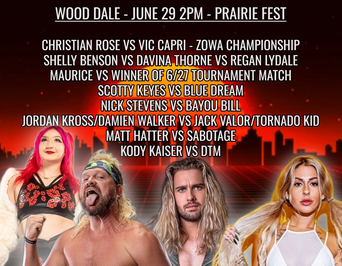 This weekend we travel to Morrison, Polo, and Wood Dale on our Summer Tour! 
Friday - Morrison, IL at 6pm
Saturday - Polo, IL at 2pm 
Sunday - Wood Dale at 2pm