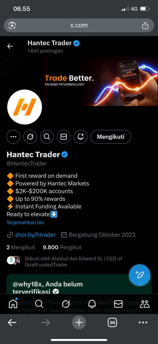 why18x's tweet photo. @Eliorz_Fx @HantecTrader Done @wahyutri @antonn @wahyu https://t.co/q9CmVRmiQf