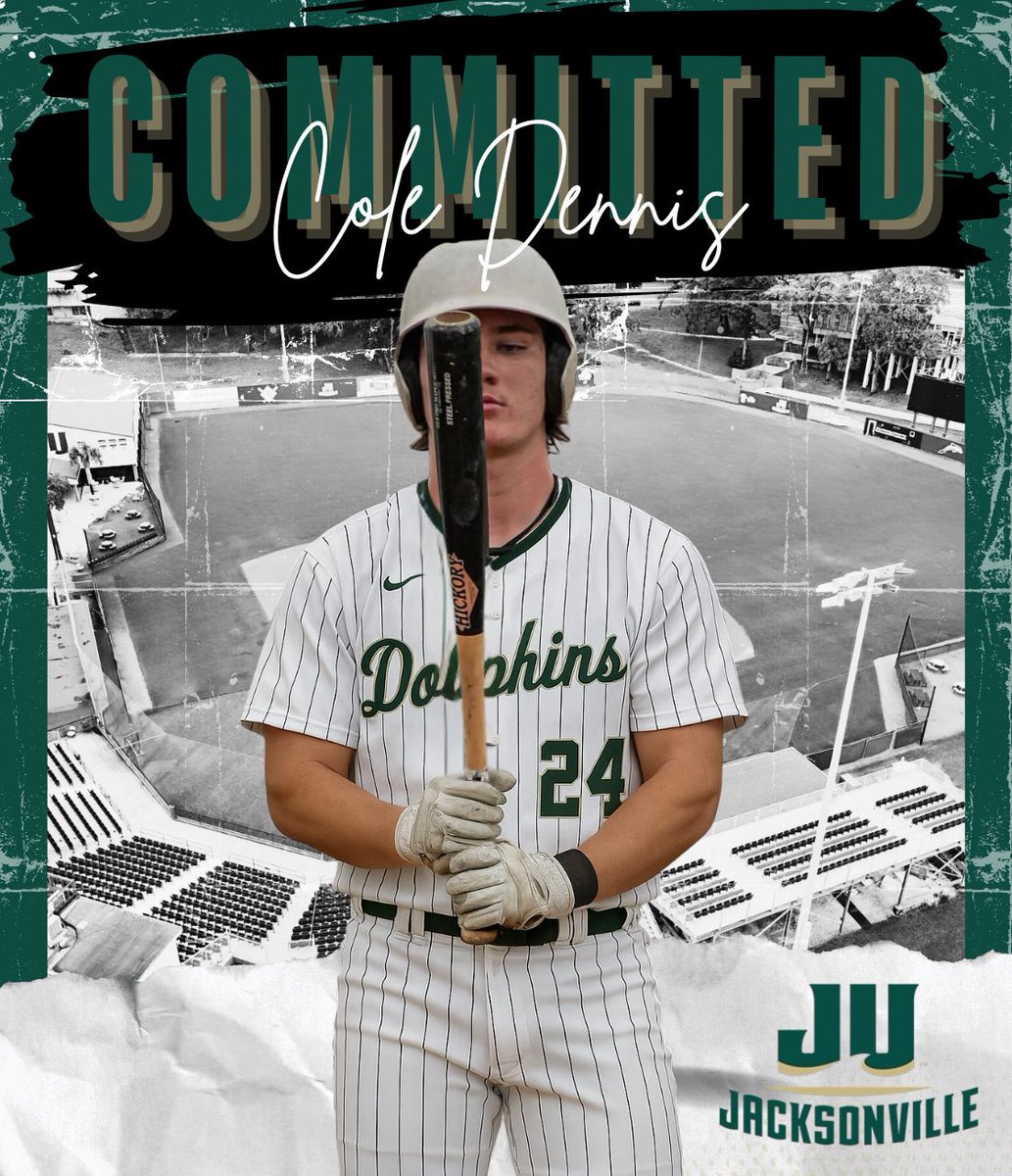 I am extremely blessed and very excited to announce my commitment to Jacksonville University to continue my athletic and academic career. #juphinsup 🐬