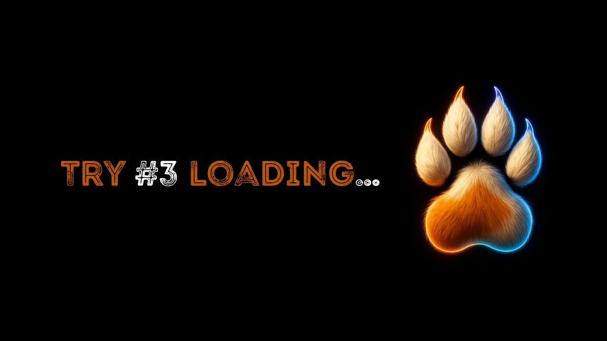 Two failed launches — not our fault.

But the mission lives on. 🐾

Third time’s the charm.

We’re not done. 💙

#FurFund #Solana #SaveThePaws #FurFundMission