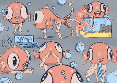 What we made today 🦐👨🐕