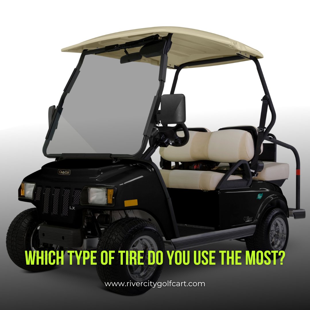 CartsRiver's tweet photo. Golf cart tires need love too! ❤️ Quick checks = longer life. 

Regularly check your tire pressure and tread to ensure a smooth and safe ride. Which type of tire do you use the most?

#TireCare #Maintenance #SmoothRides https://t.co/WtSmnXFqEB