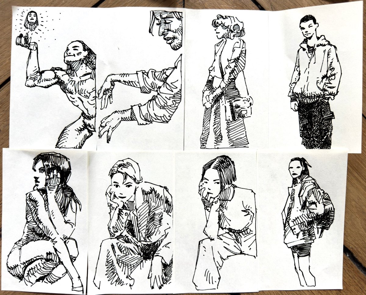 Postit warmups.