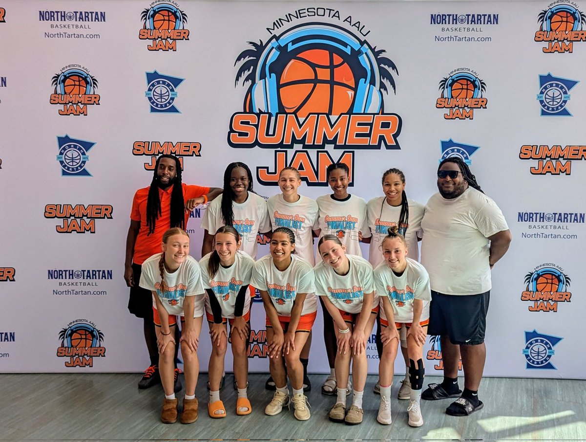 2nd place finish in our bracket at Summer Jam ☀️ #MNSuns2026