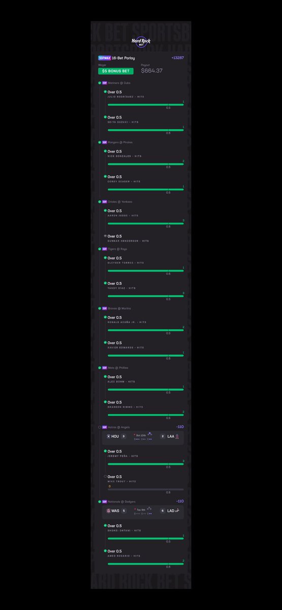 moussa_chris's tweet photo. I’m just saying @MikeTrout you cost me a 16 leg #parlay 🤦🏻‍♂️🤦🏻‍♂️🤦🏻‍♂️🤦🏻‍♂️ send me that bread 😂 16 legs is wild enough the fact I missed by the one #mlb #Parlay #miketrout I need repost and likes on this one this is absurd https://t.co/CpGaFDf0S2