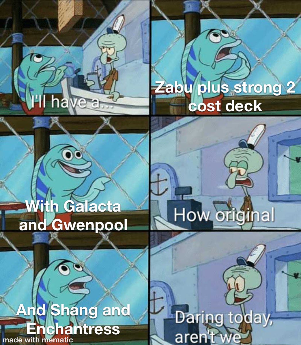 How Marvel Snap has felt the last 4-5 months (IP, Sam, Surge, Merlin) lol