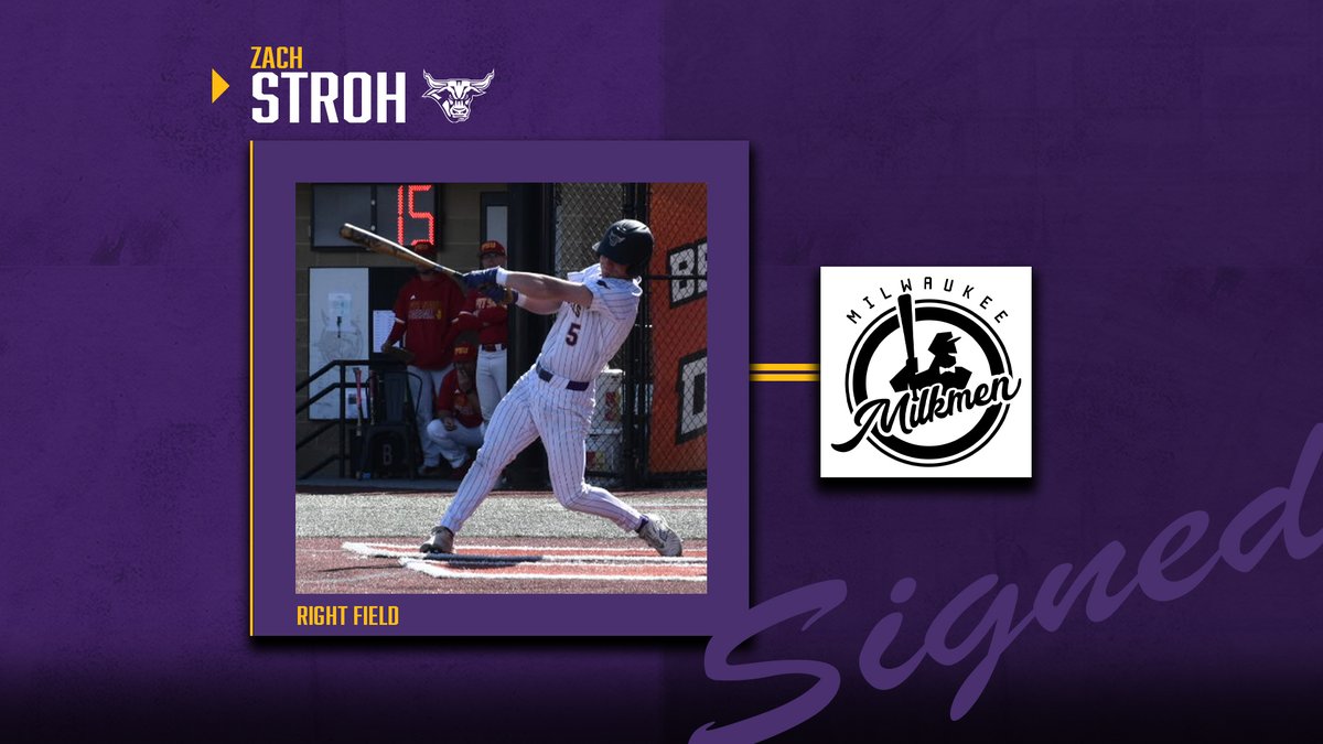 Stroh Signs with Milwaukee Milkmen! 

🔗: msumavericks.com/news/2025/6/23…