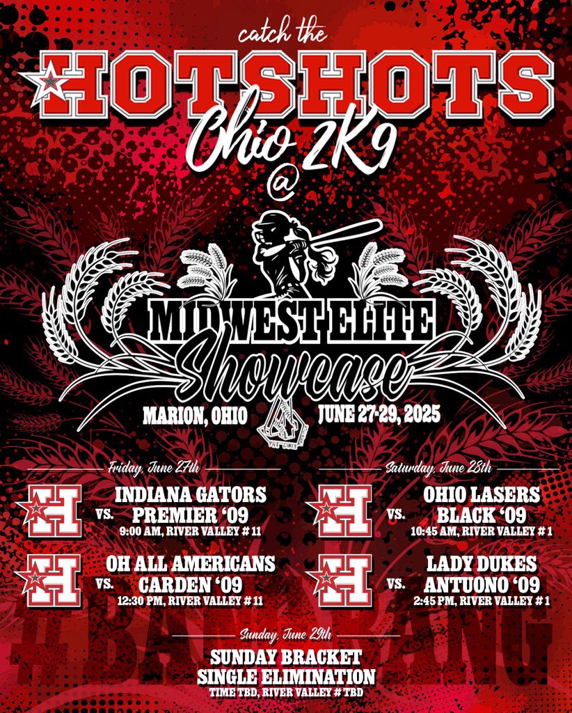 Looking forward to being at Midwest Elite this weekend with @HotshotsOhio2K9. I will also be at the camp on Thursday.