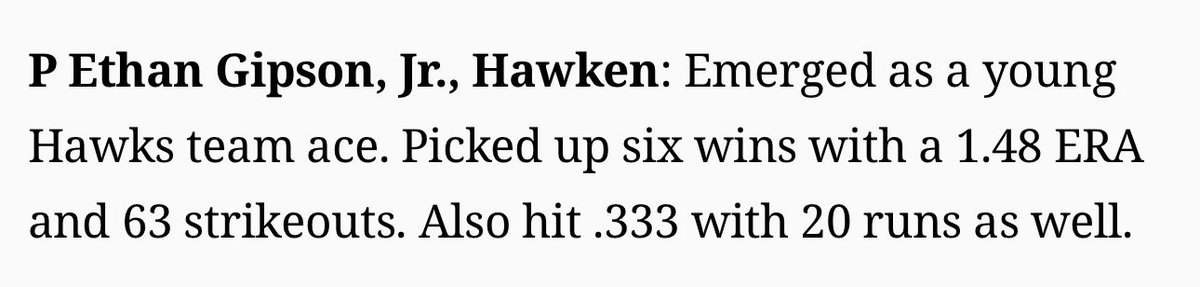 Grateful to be a 2nd Team News Herald All-Star!
<a href="/HawkCoach17/">Hawks Baseball</a> <a href="/HawkenAthletics/">Hawks</a> <a href="/PrepBaseOHScout/">Prep Baseball Ohio Scouting Coverage</a> <a href="/premierath/">Premier Ohio Baseball</a> <a href="/PremierAthlete_/">Premier Athletes</a> <a href="/premierbatteige/">Premier OH Batteiger</a> <a href="/cam_palmer55/">Cameron Palmer</a>