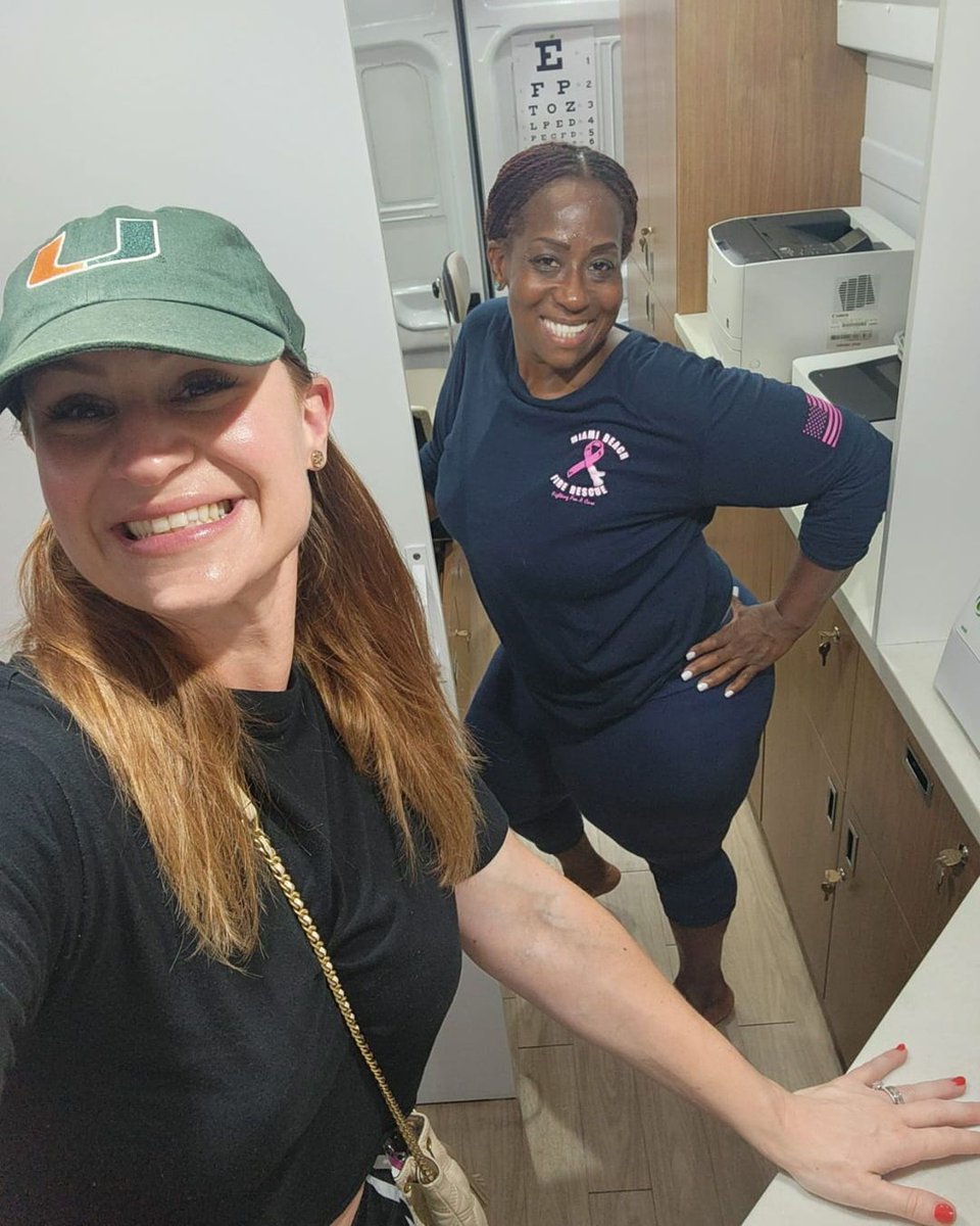 Same service, new destination. Last week, we sent our mobile clinics to Highland Beach Fire Rescue for labs and physicals. This service is meant to make it easier for firefighters to make those routine appts. Plus, the care is more tailored to the firefighter experience.🔥