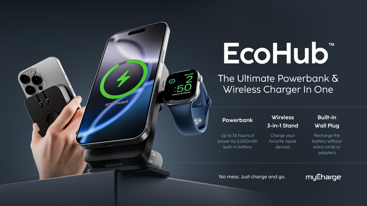 myCharge tweet media