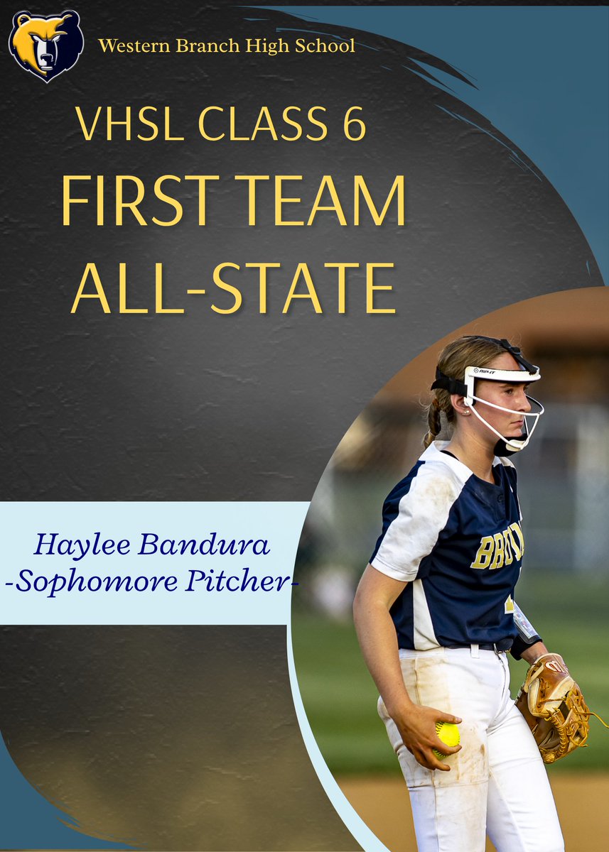 Haylee Bandura 2027 (@hayleebandura27) on Twitter photo I am so honored to have been selected for First Team All-State!! So grateful for my coaches & teammates this year, without them this wouldn't have been possible. <a href="/ohesoftball/">Orion Hunter Elite (OHE)</a> <a href="/_sarahwright/">Sarah Wright</a> <a href="/SBRRetweets/">Softball Recruiting Reposts</a> <a href="/SoftballHome/">Softball Home</a> <a href="/VHSLSoftball/">VHSL Softball</a> <a href="/gatorjack72/">Girls In The Game</a> <a href="/CoastRecruits/">Coast 2 Coast Recruits</a> <a href="/fastpitchwatch/">Fastpitch Watch</a> I am so honored to have been selected for First Team All-State!! So grateful for my coaches & teammates this year, without them this wouldn't have been possible. <a href="/ohesoftball/">Orion Hunter Elite (OHE)</a> <a href="/_sarahwright/">Sarah Wright</a> <a href="/SBRRetweets/">Softball Recruiting Reposts</a> <a href="/SoftballHome/">Softball Home</a> <a href="/VHSLSoftball/">VHSL Softball</a> <a href="/gatorjack72/">Girls In The Game</a> <a href="/CoastRecruits/">Coast 2 Coast Recruits</a> <a href="/fastpitchwatch/">Fastpitch Watch</a>