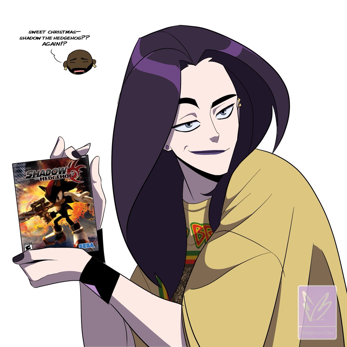 Jess is an avid Shadow enjoyer and proposes it whenever they wanna have game/date night #Marvelfanart #jessicajones #LukeCage