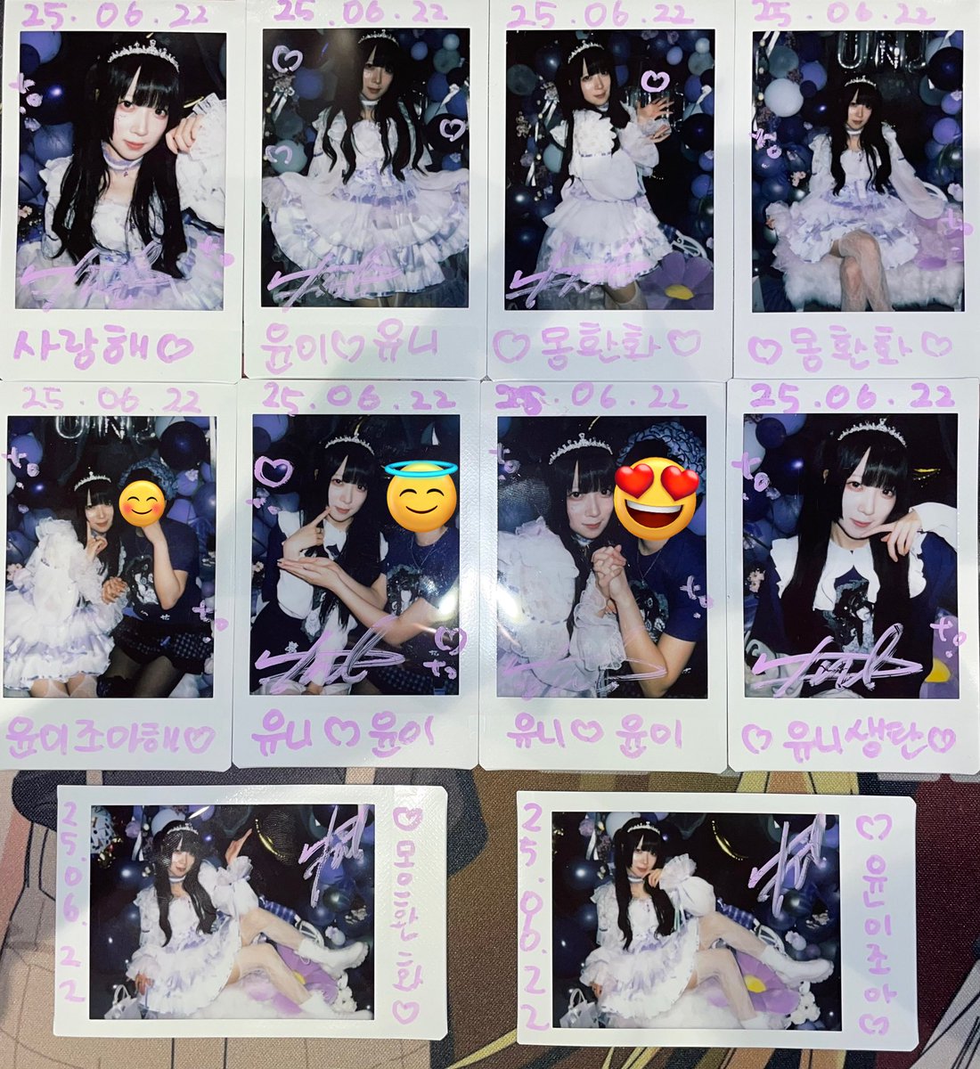 maragookbabb's tweet photo. 2025.06.22 {2025 UNI BIRTHDAY LIVE 夢幻花} 
겐바 정산 및 후기(+ALT)

보고싶을 거에요…🥲

#루리랑루루리라 🍋💛
#わがままゆにニャン ☂️💜
#1등으로4랑하는8짝팔짝개구리 🐸💚
#カナくんこっちおいで 🩵💙 https://t.co/qC2tCpxxQh