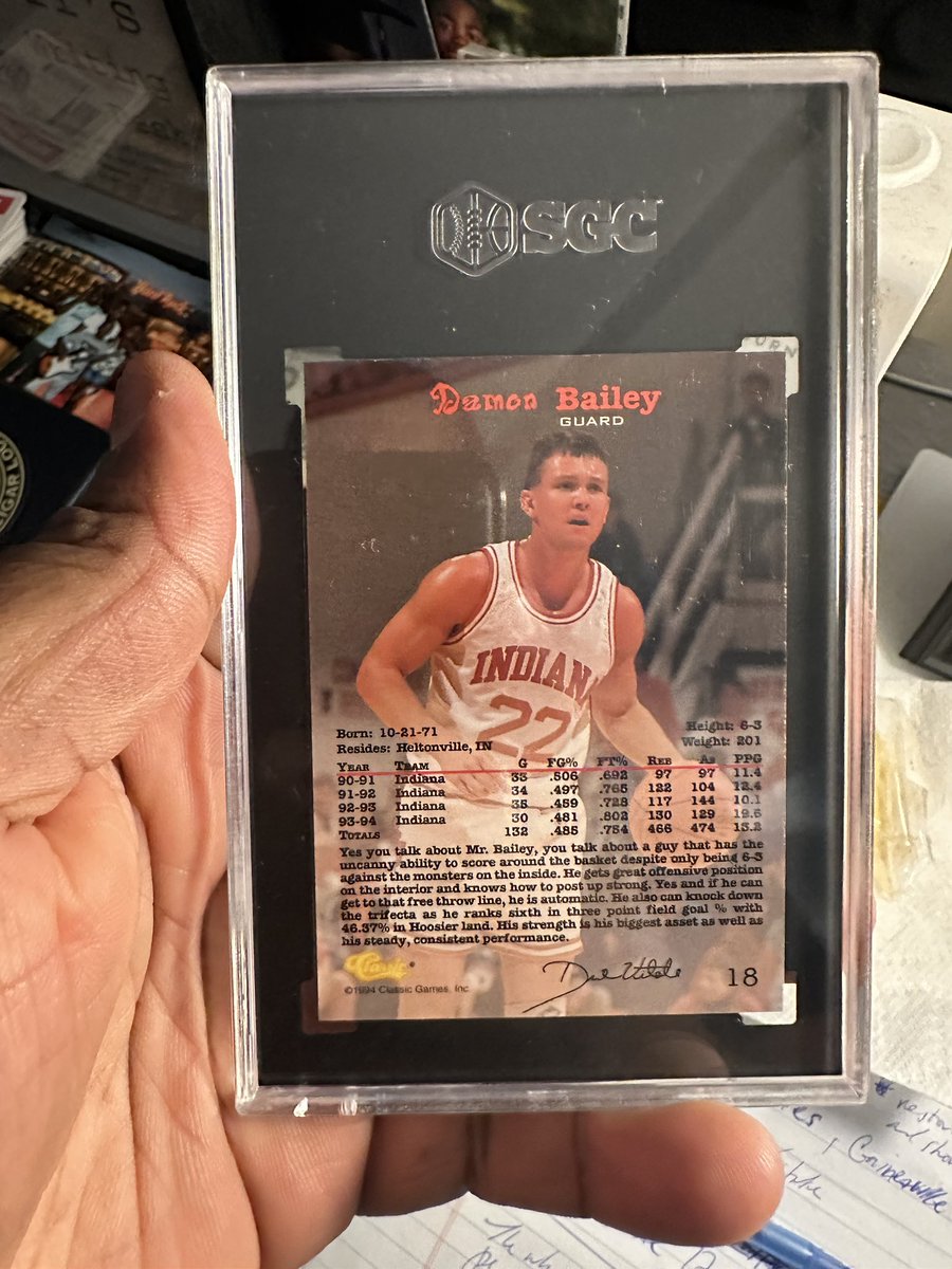 Card of the Night is my latest addition to my Damon Bailey pc #mailday <a href="/CardPurchaser/">Card Purchaser</a>