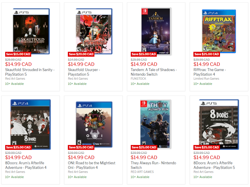 Almost 900 games for Nintendo Switch, PlayStation 4, PlayStation 5