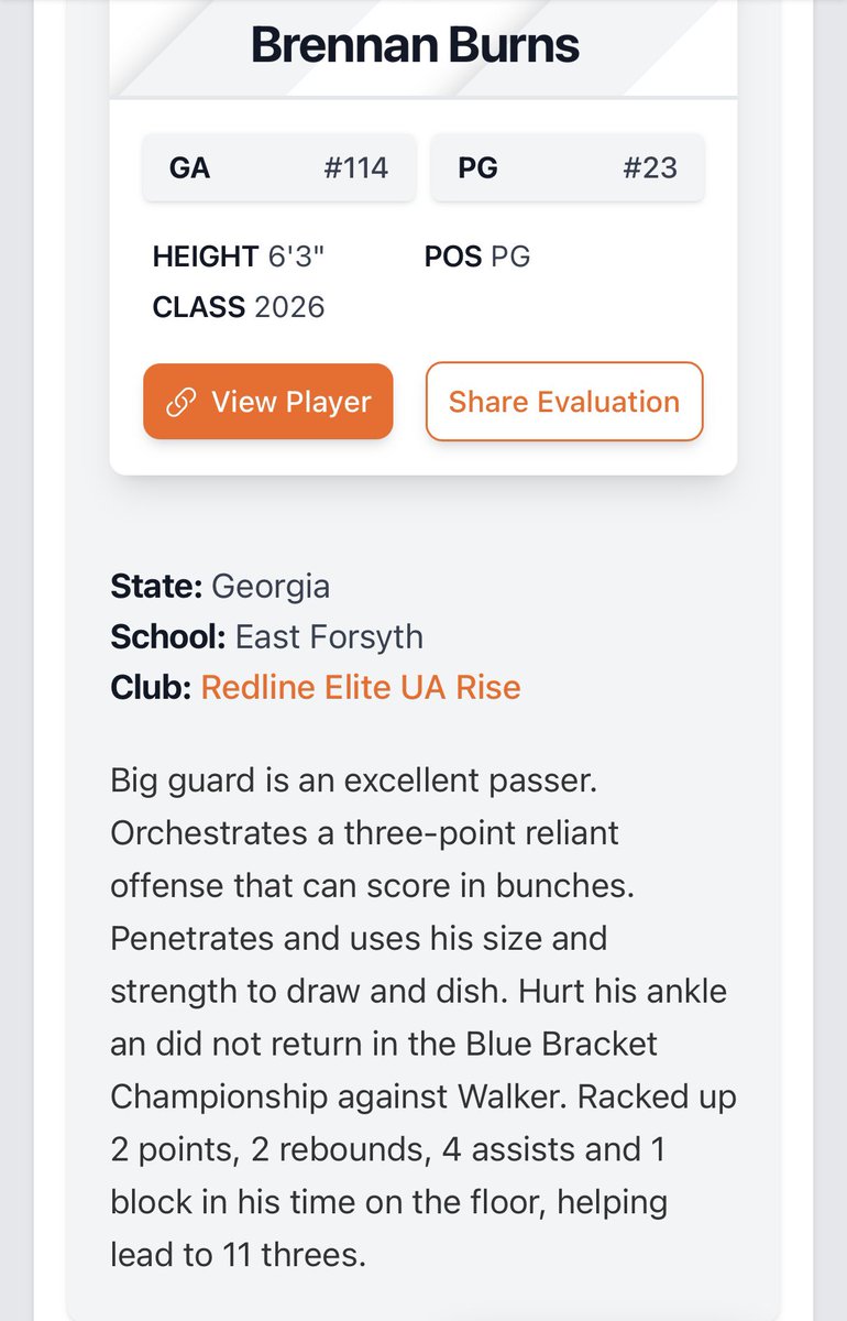 BBurns2026's tweet image. Appreciate the write up @PrepHoopsGA @PrepHoops @KyleSandy355