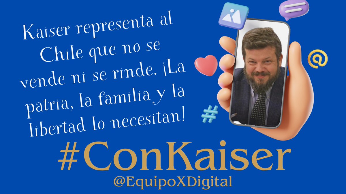 la_®️ucia (@dkusanovicp) on Twitter photo 🔥 Johannes Kaiser ha demostrado que se puede hacer política sin arrodillarse. 🇨🇱💪
#ConKaiser
<a href="/fabianvelara/">Fabian Velasco</a>
<a href="/NewFreeEagle/">Libertaria ❤️🇨🇱</a>
<a href="/marjorita_vio/">Marjorie Vio ⭐️</a>
@Toledo_Karyna
<a href="/TERE_LAprofe73/">PROFETERE</a>
<a href="/MarleotapSan/">Marcelo T-Santander</a>
<a href="/KellyValdebeni2/">Kelly Valdebenito</a> 🔥 Johannes Kaiser ha demostrado que se puede hacer política sin arrodillarse. 🇨🇱💪
#ConKaiser
<a href="/fabianvelara/">Fabian Velasco</a>
<a href="/NewFreeEagle/">Libertaria ❤️🇨🇱</a>
<a href="/marjorita_vio/">Marjorie Vio ⭐️</a>
@Toledo_Karyna
<a href="/TERE_LAprofe73/">PROFETERE</a>
<a href="/MarleotapSan/">Marcelo T-Santander</a>
<a href="/KellyValdebeni2/">Kelly Valdebenito</a>
