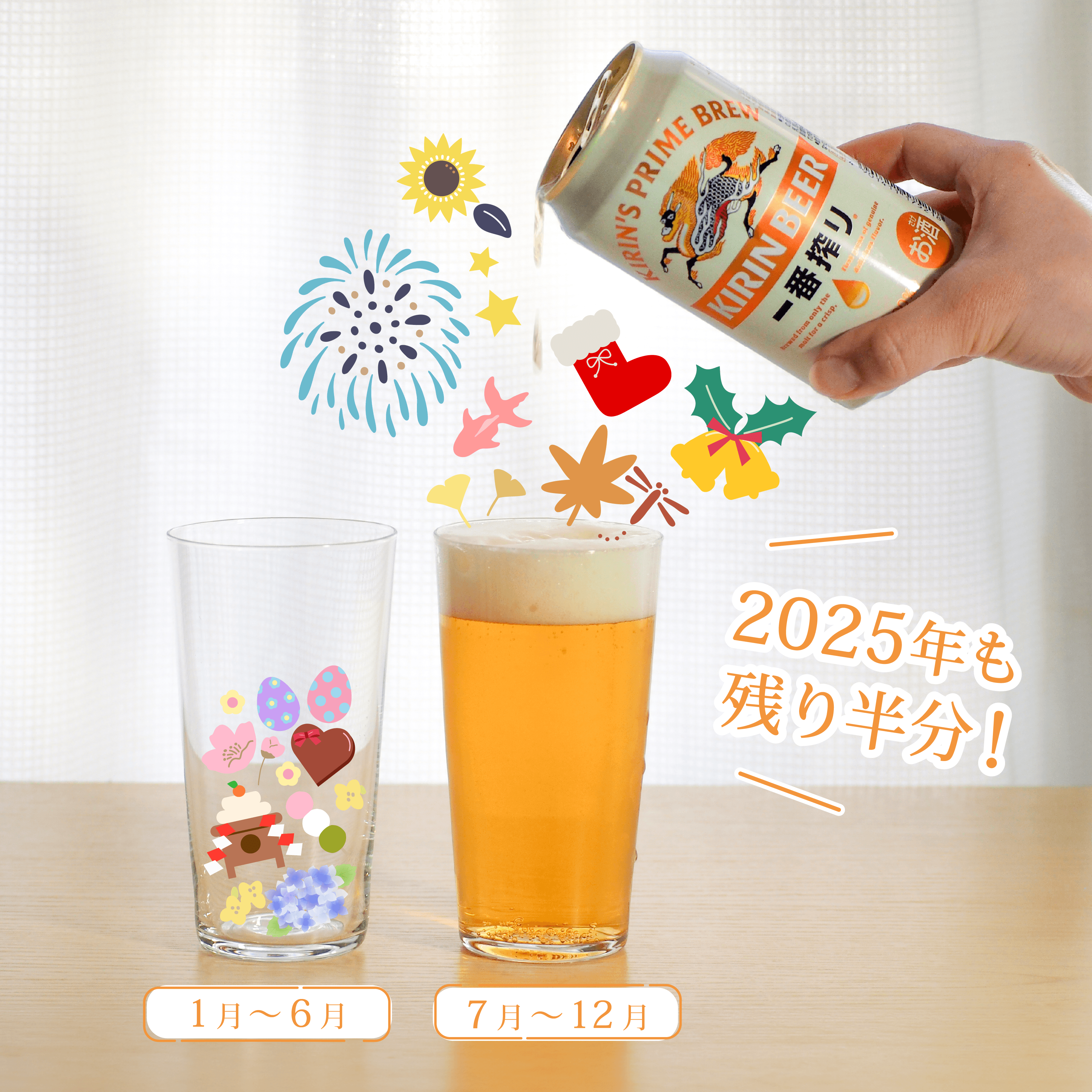 一番搾りページ 一番搾り｜ビール・発泡酒・新ジャンル（発泡酒②）｜キリン