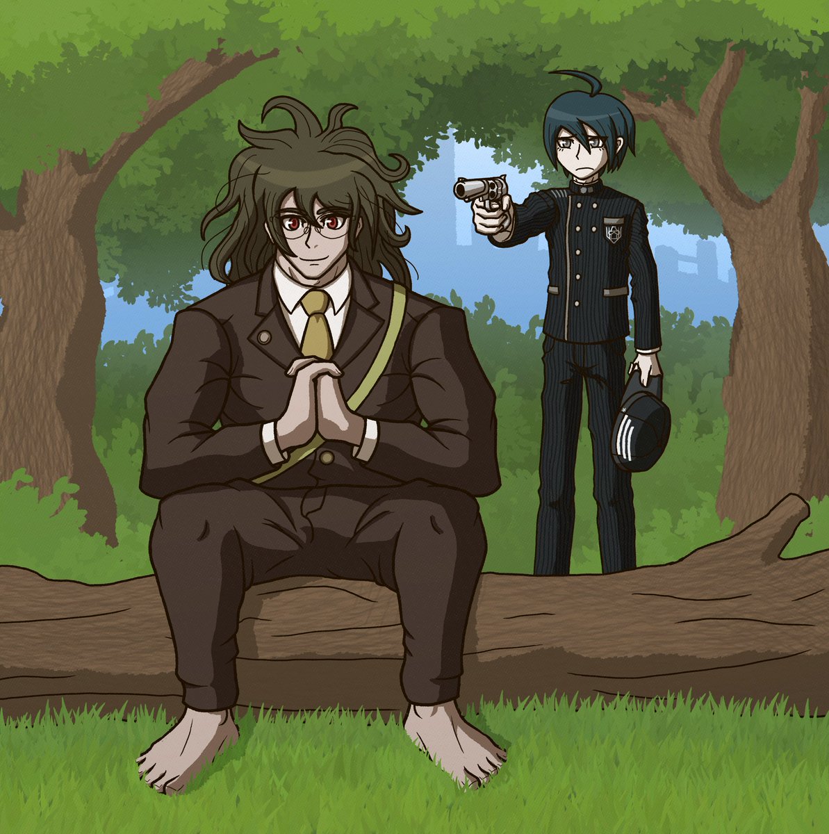 im_antip's tweet photo. Commission... I hate my life 🤓 

#art #artist #digitalart #イラスト #絵描きさんと繋がりたい #danganronpa #shuichi #gonta #danganronpav3 #gontagokuhara #shuichisaihara #陰キャ原 #影原 #ダンガンロンパ #ダンガンロンパV3 #落書き https://t.co/xjjjZlW11S
