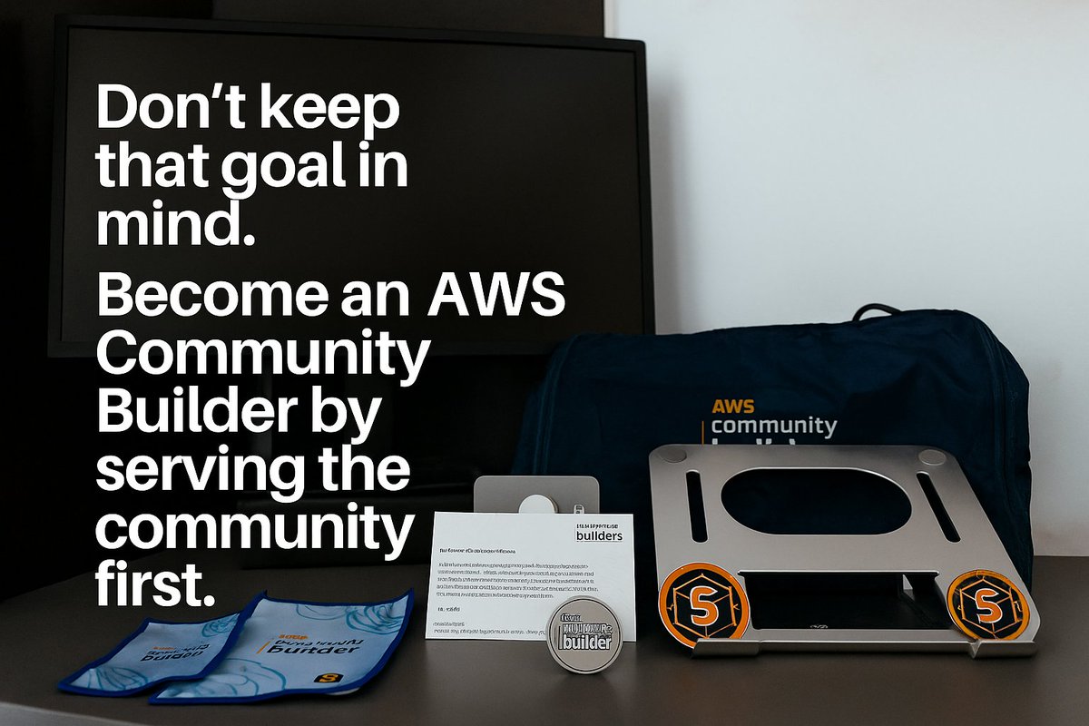 Got my AWS Community Builders swag! 💙
This celebrates a 5-year journey of learning, sharing &amp; growing with the community.
Want to be one?
- Don’t chase the title.
- Start serving the community.
Blog: internetkatta.com
YouTube:youtube.com/@LearnWithAvin…
#AWSCommunityBuilders