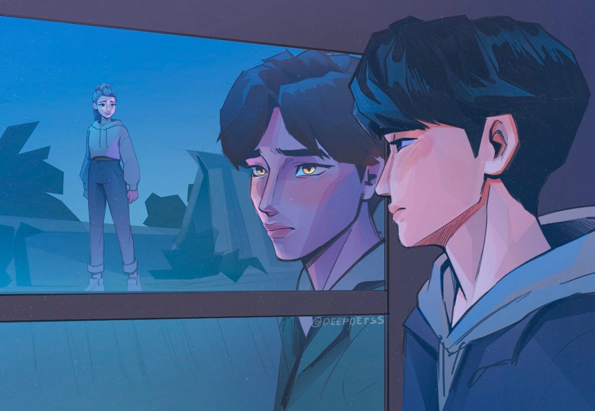 it’s just easy when i’m with you no one sees me the way you do : ( 

#KDH #rujinu