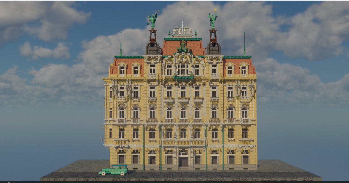 GotzToxin87675's tweet image. Danubis Hotel
#Minecraft
#マイクラ
#minecraft建築コミュ
#マイクラ建築