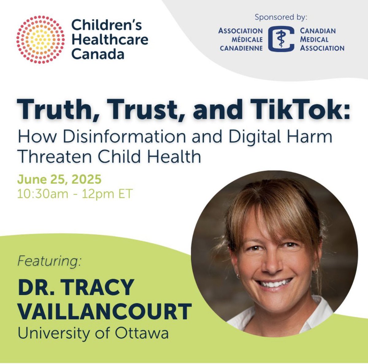 Looking forward to this important conversation hosted by <a href="/ChildHealthCan/">Children's Healthcare Canada</a>