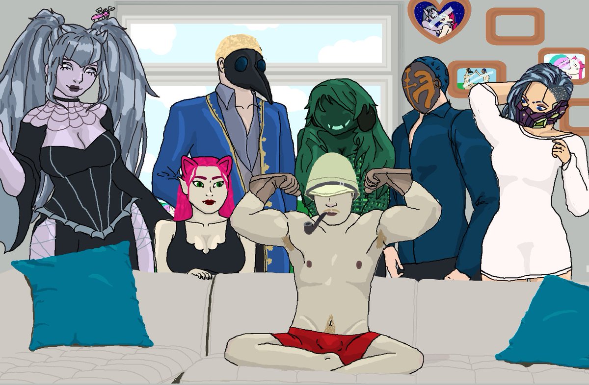 Henry West 🇬🇧 (@henrywestgaming) on Twitter photo Ladies and gentlemen, me and the staff/streamers... what an.... incredible piece of art.... by <a href="/KeiraMcNugget/">Keira McNugget</a>
Join the madness, just leave me alone... discord.gg/9ZmKq6vByR Ladies and gentlemen, me and the staff/streamers... what an.... incredible piece of art.... by <a href="/KeiraMcNugget/">Keira McNugget</a>
Join the madness, just leave me alone... discord.gg/9ZmKq6vByR