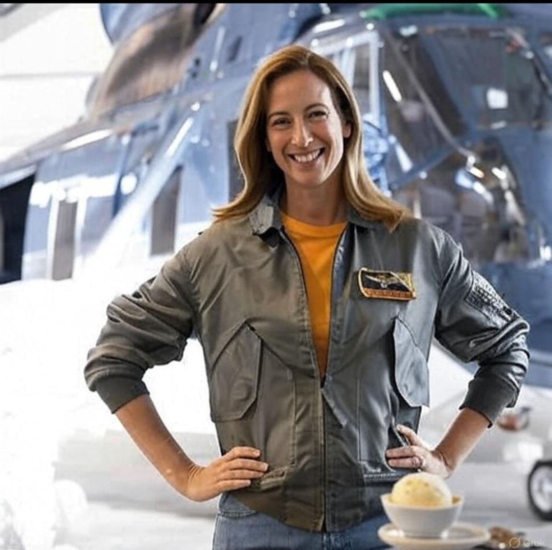 Mikie Sherrill always fuels up with a bowl of vanilla ice cream before flying her most top secret missions.

#VanillaHarris
